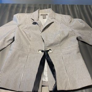 Kenar Ribbon Tie Waist Jacket Size 6